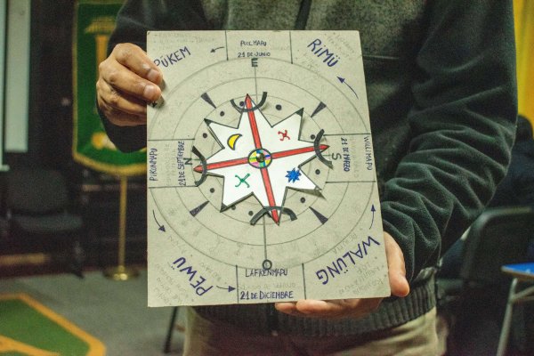 Taller de Kultrún Astronómico unió cosmovisión mapuche y astronomía